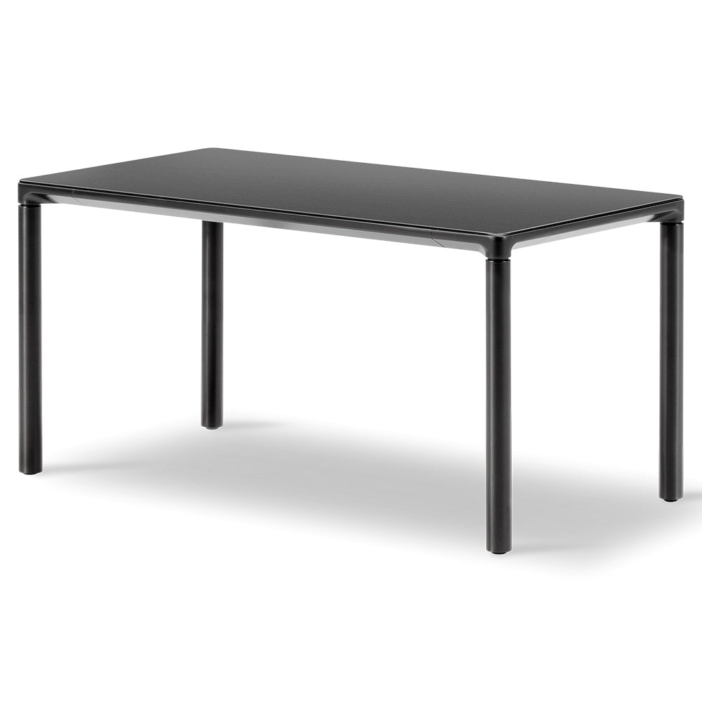 Piloti Large Rectangular Coffee Table - Aluminum