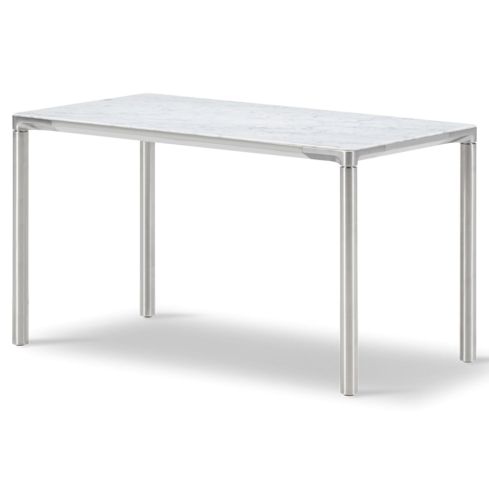 Piloti Large Rectangular Coffee Table - Aluminum