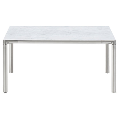 Piloti Square Coffee Table - Aluminum