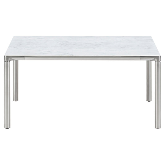 Piloti Square Coffee Table - Aluminum