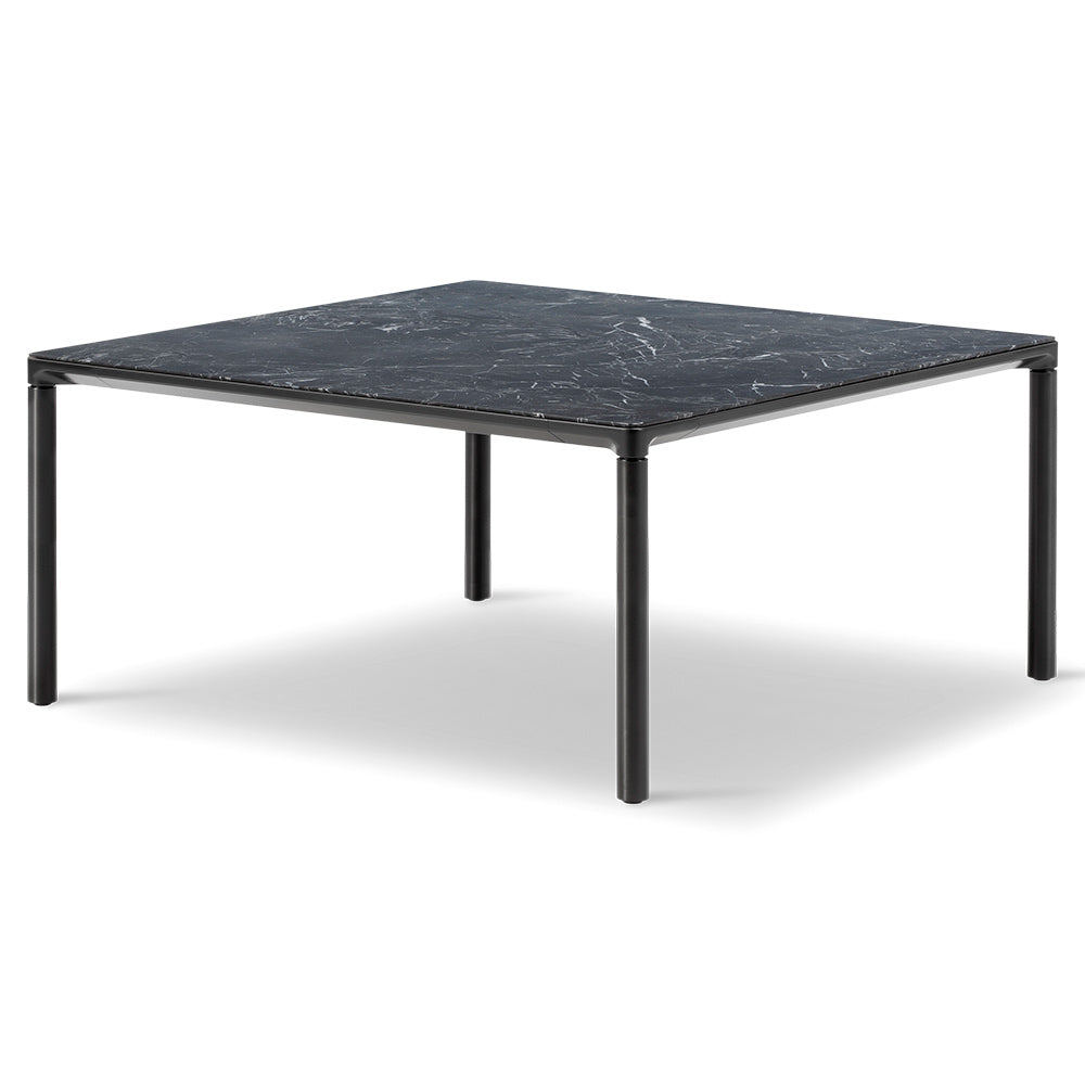 Piloti Square Coffee Table - Aluminum