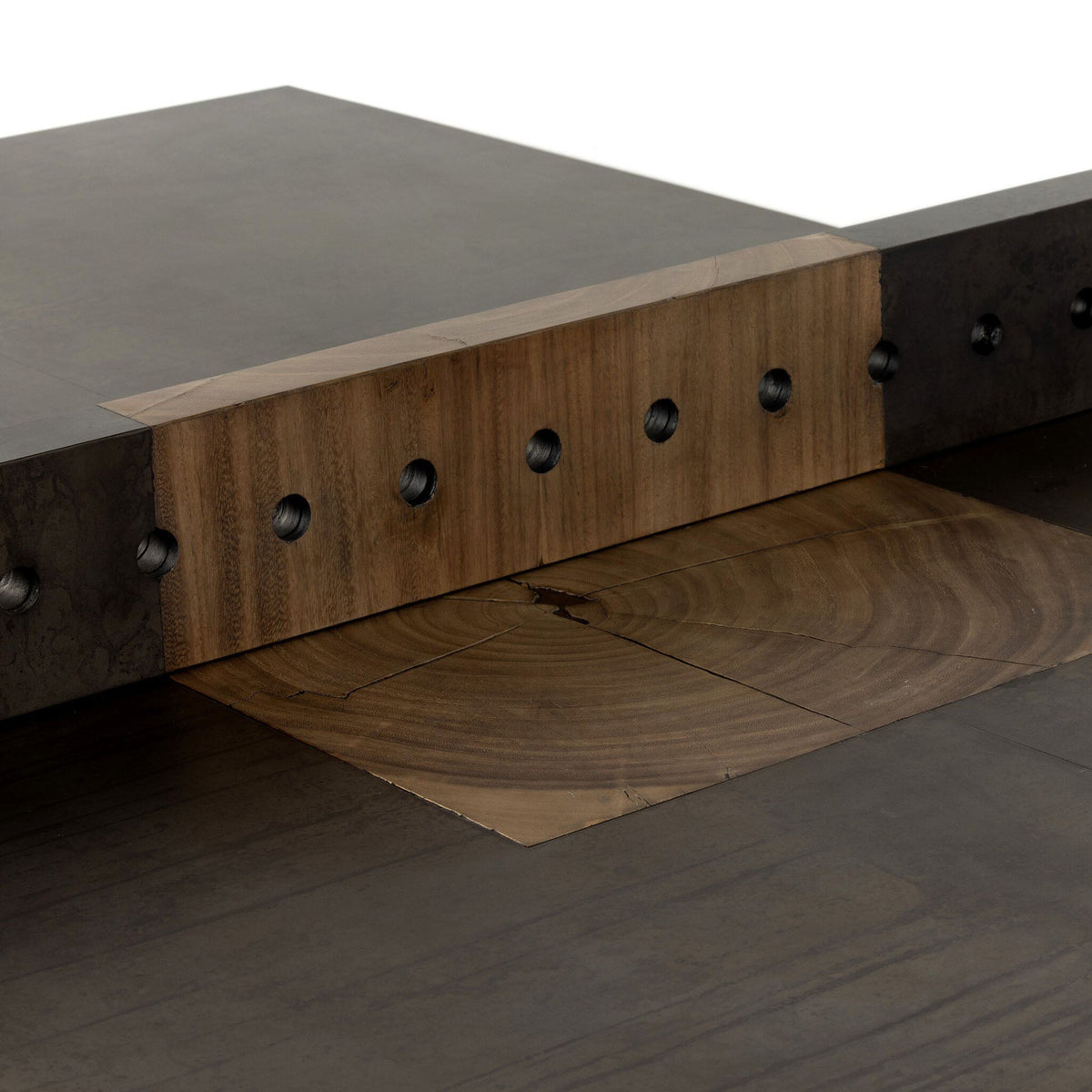 Ping Pong Table - Aged Metal