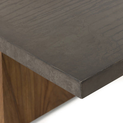 Ping Pong Table - Aged Metal