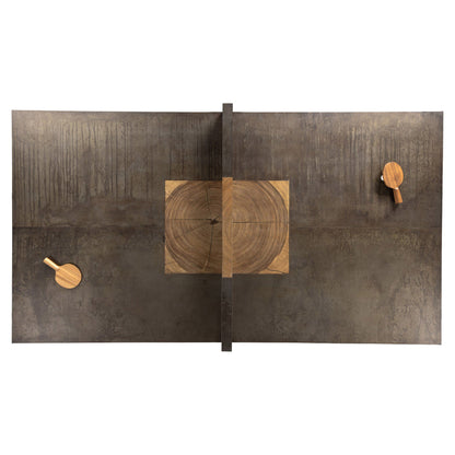 Ping Pong Table - Aged Metal