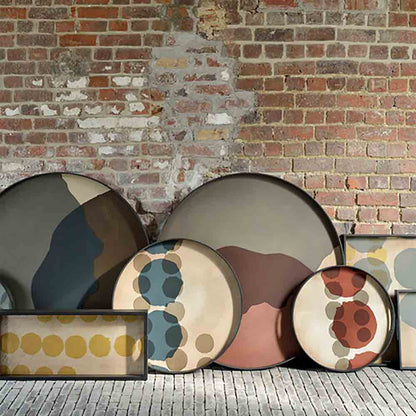 Pinot Combined Dots Glass Tray