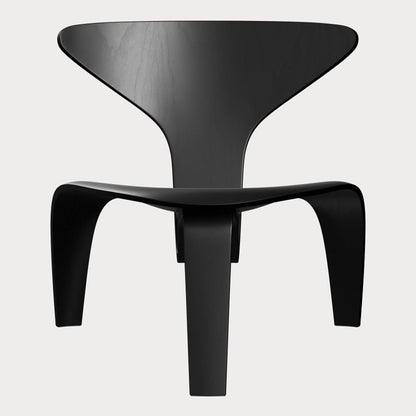 PK0 A Lounge Chair - Black Colored Ash