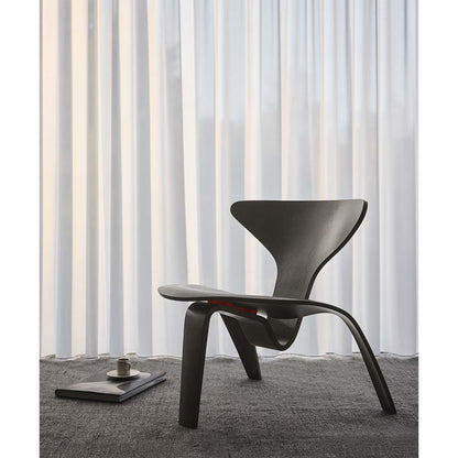 PK0 A Lounge Chair - Black Colored Ash