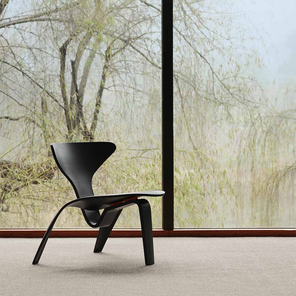 PK0 A Lounge Chair - Black Colored Ash
