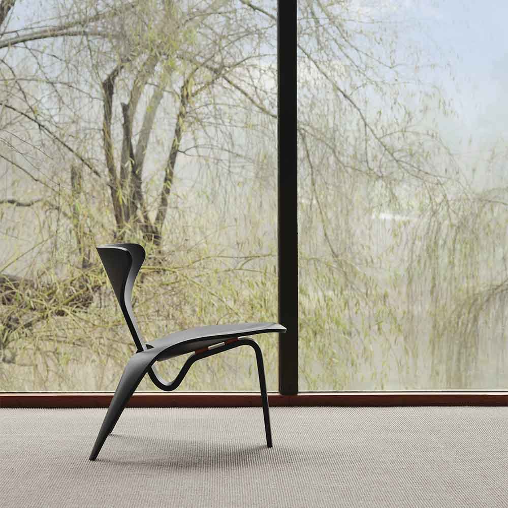 PK0 A Lounge Chair - Black Colored Ash