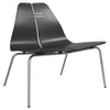 Black Colored Ash, Brushed Stainless Steel