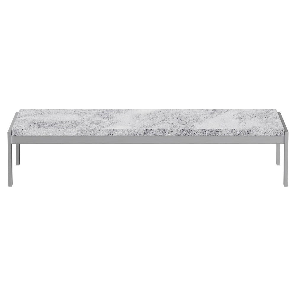 PK62 Side Table - Marble, Gray/White