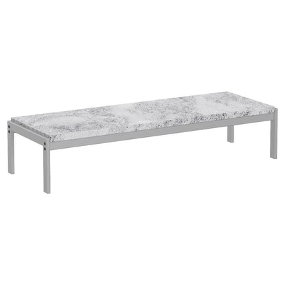PK62 Side Table - Marble, Gray/White