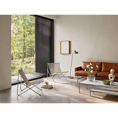PK62 Side Table - Marble, Gray/White