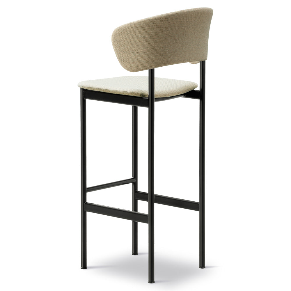 Plan Arm Barstool - Fully Upholstered