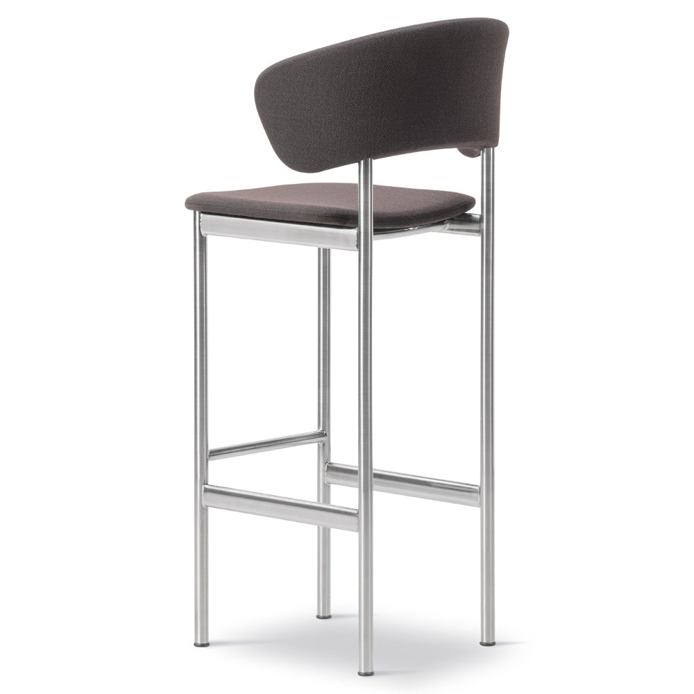 Plan Arm Barstool - Fully Upholstered