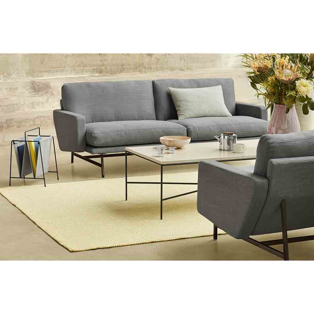Planner Rectangular Coffee Table - Cream