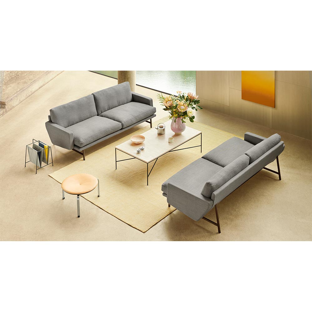 Planner Rectangular Coffee Table - Cream