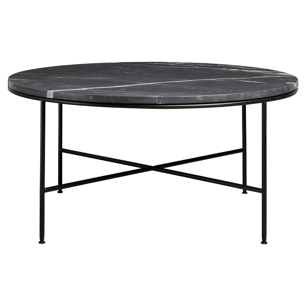 Planner Round Coffee Table - Charcoal