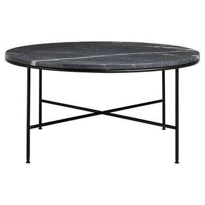 Planner Round Coffee Table - Charcoal