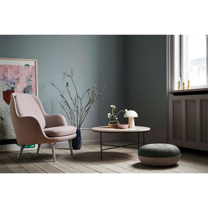 Planner Round Coffee Table - Cream