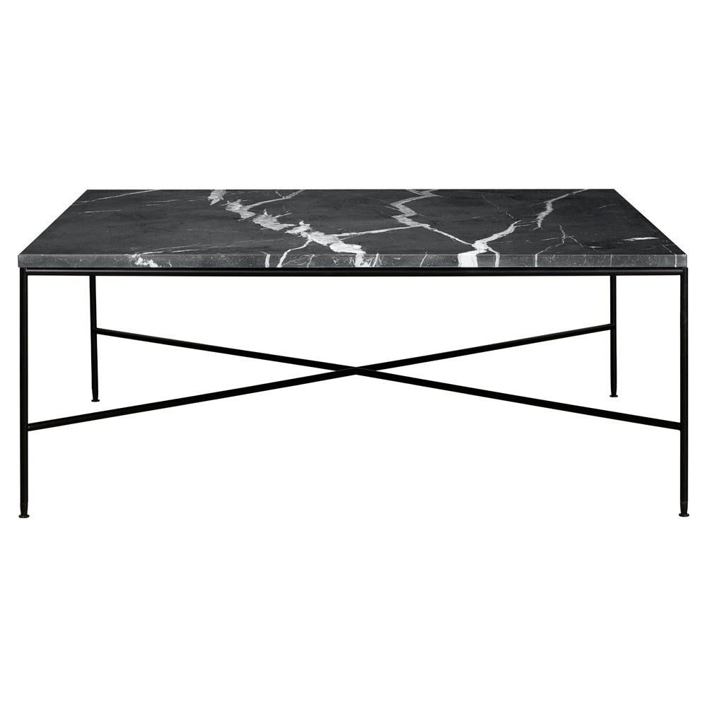 Planner Square Coffee Table - Charcoal