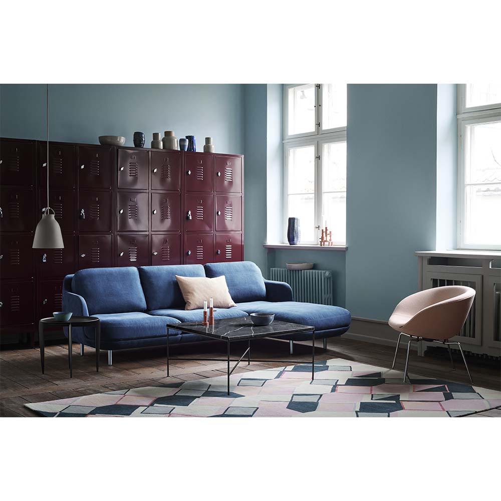 Planner Square Coffee Table - Charcoal