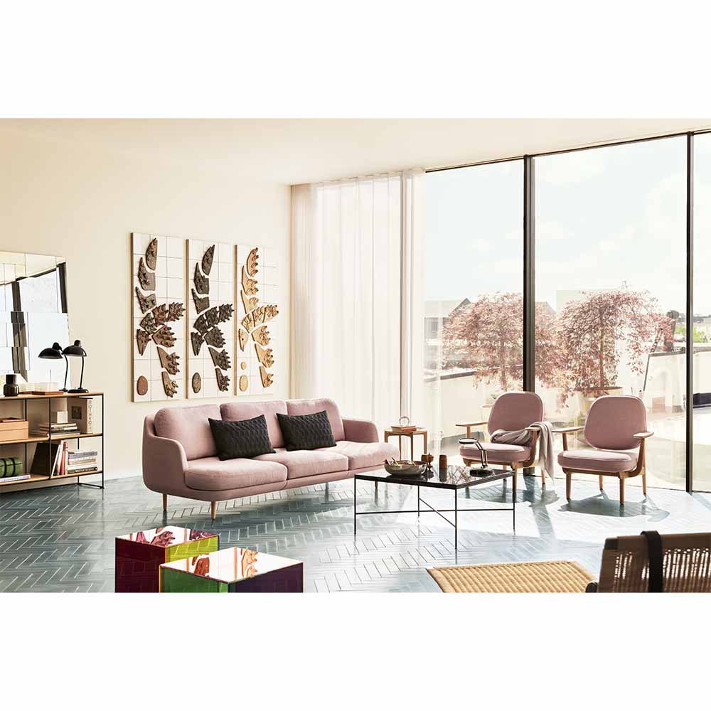 Planner Square Coffee Table - Charcoal