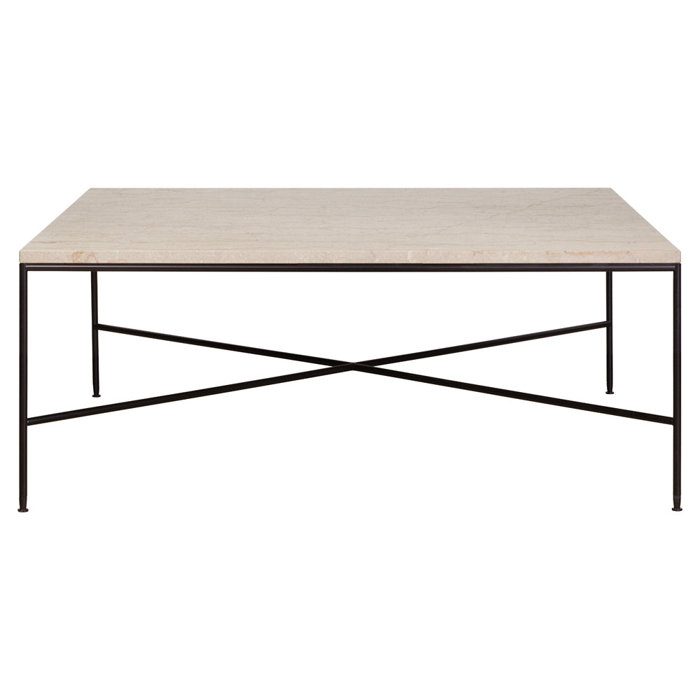 Planner Square Coffee Table - Cream