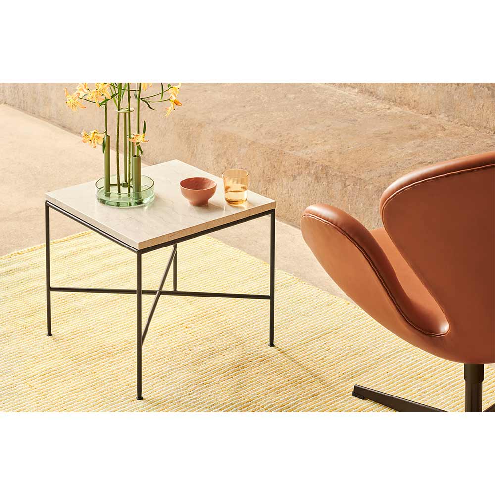 Planner Square Coffee Table - Cream