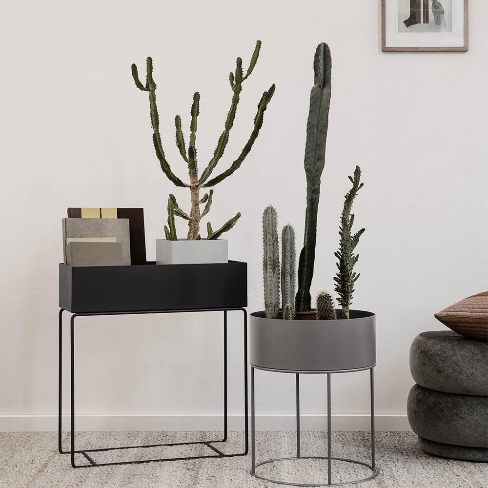 Plant Box Pot - Olive