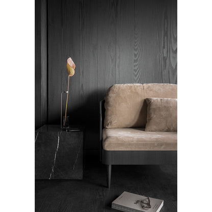 Plinth Cubic Marble Table - Gray Kendzo