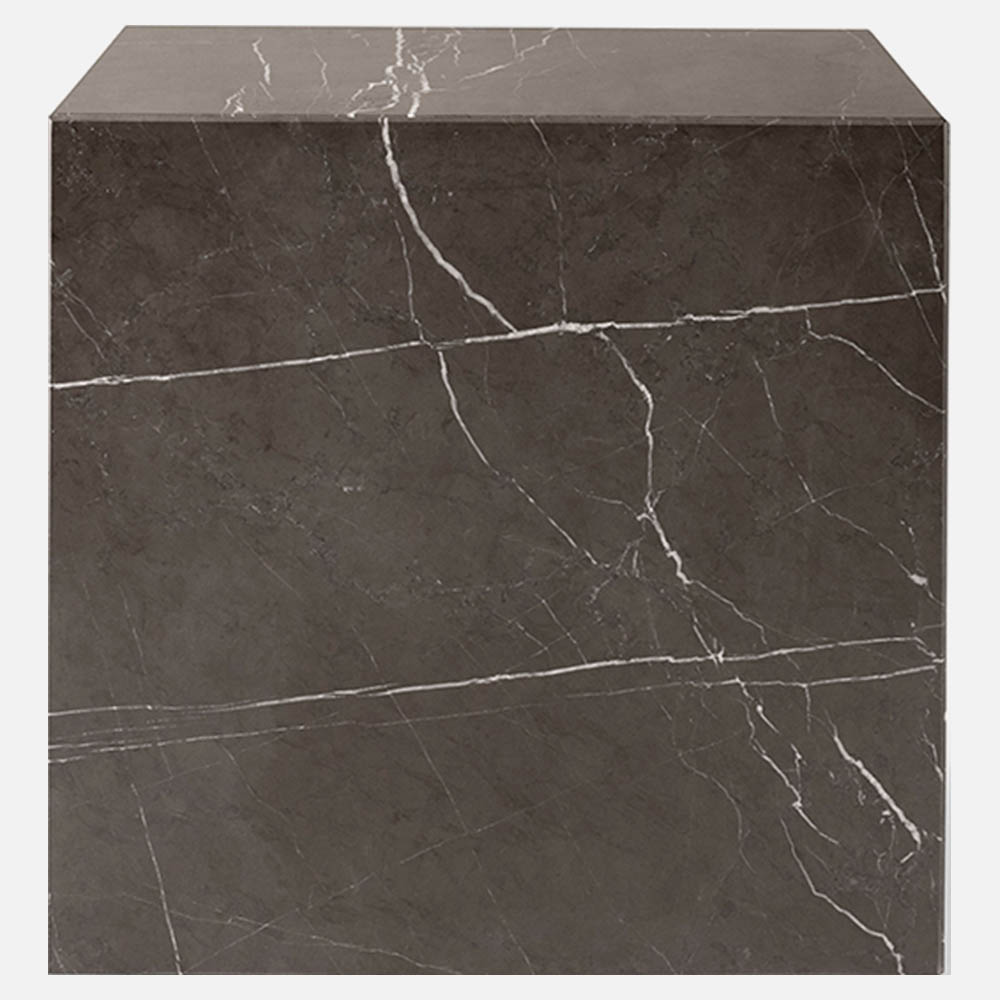 Plinth Cubic - Brown, Gray