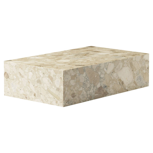 Plinth Low Stone Table - Kunis Breccia