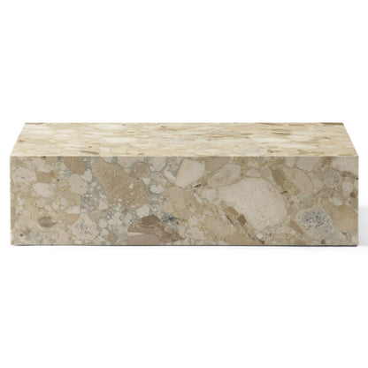 Plinth Low Stone Table - Kunis Breccia