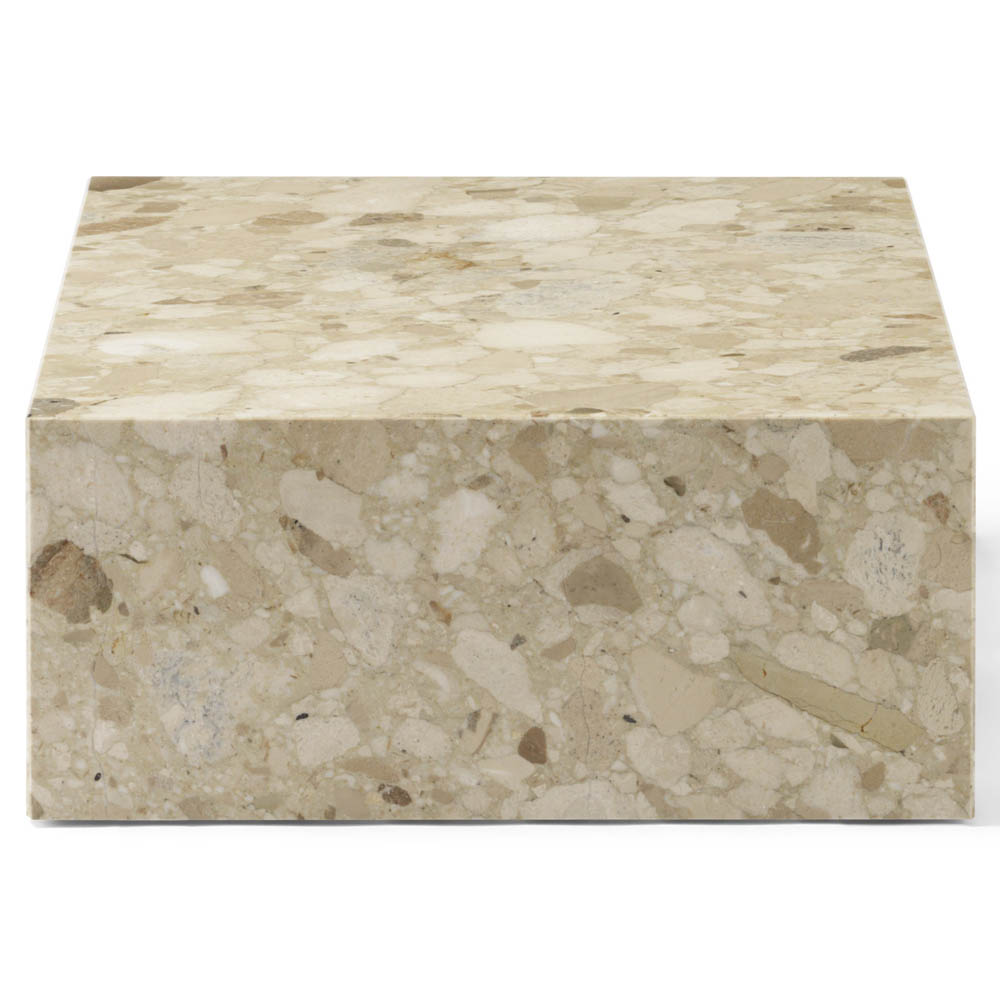 Plinth Low Stone Table - Kunis Breccia