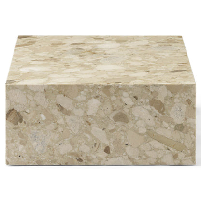 Plinth Low Stone Table - Kunis Breccia