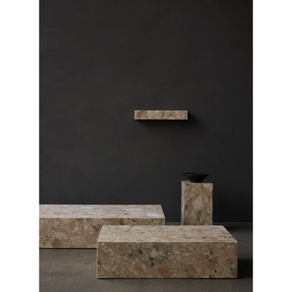 Plinth Low Stone Table - Kunis Breccia