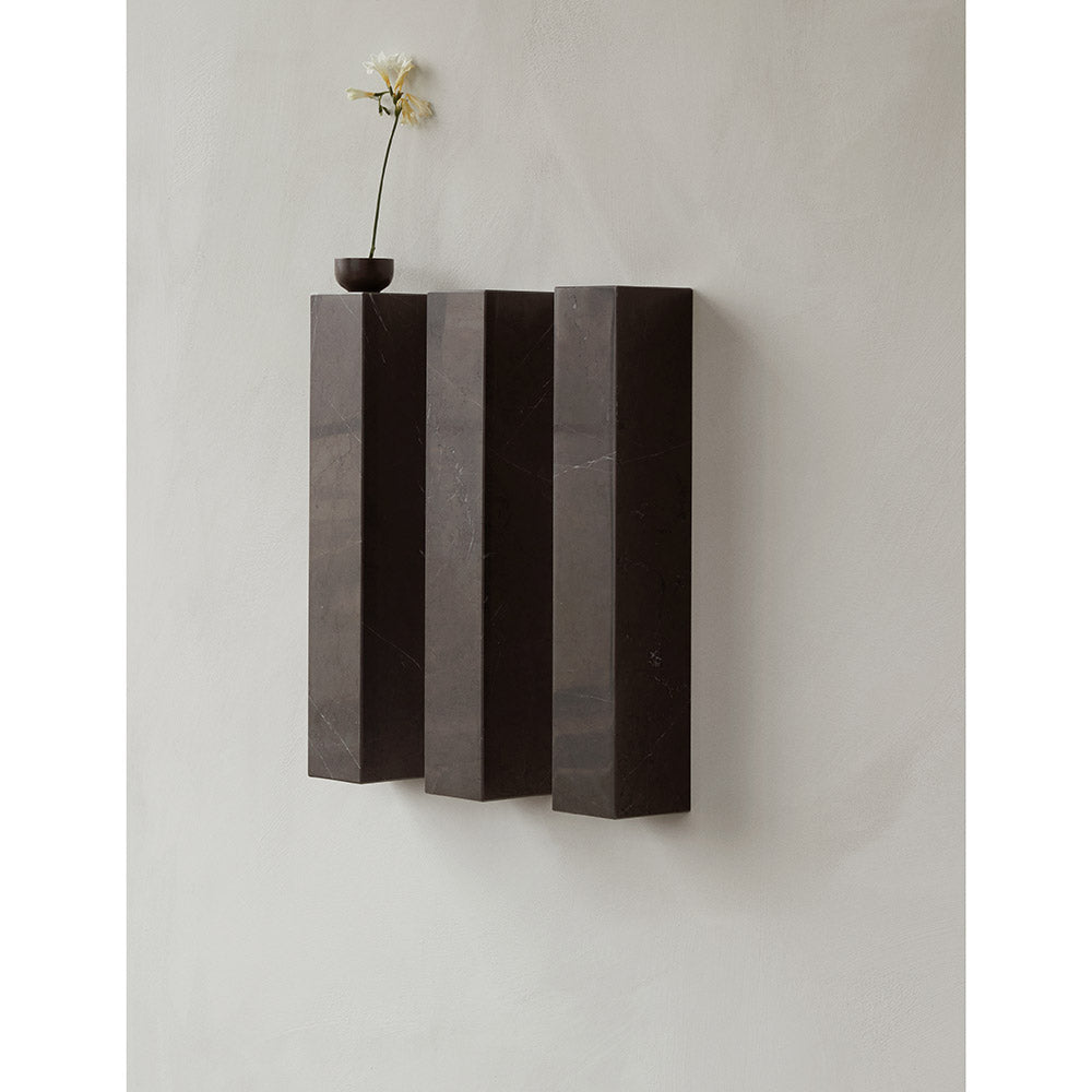 Plinth Marble Shelf - Gray Kendzo