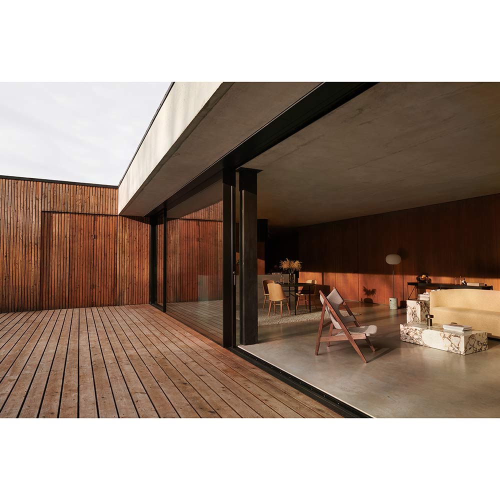 Plinth Tall Marble Table - Calacatta Viola