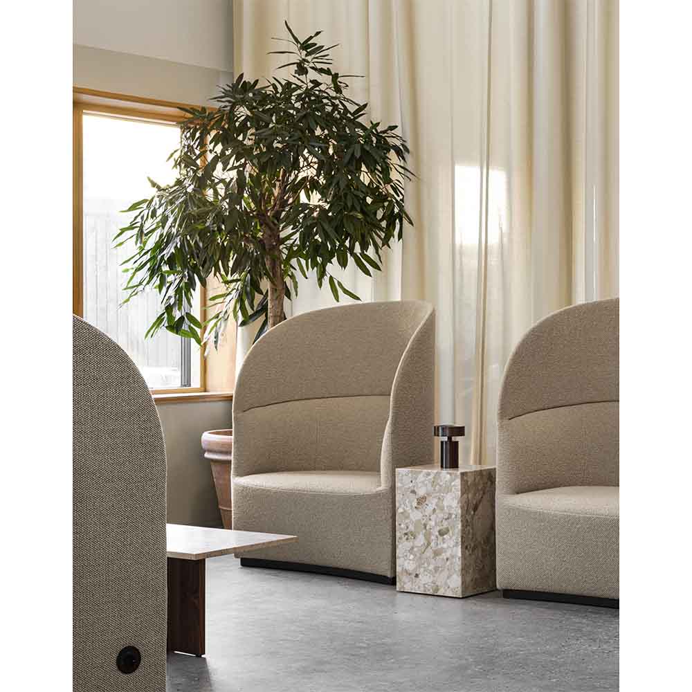 Plinth Tall Stone Table - Kunis Breccia