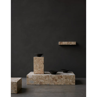 Plinth Tall Stone Table - Kunis Breccia