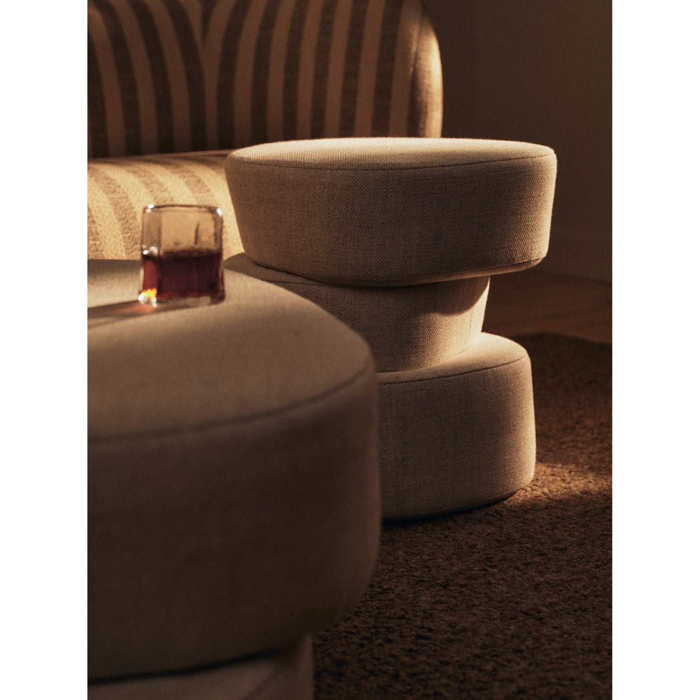 Plyo Pouf Staple - Off-white