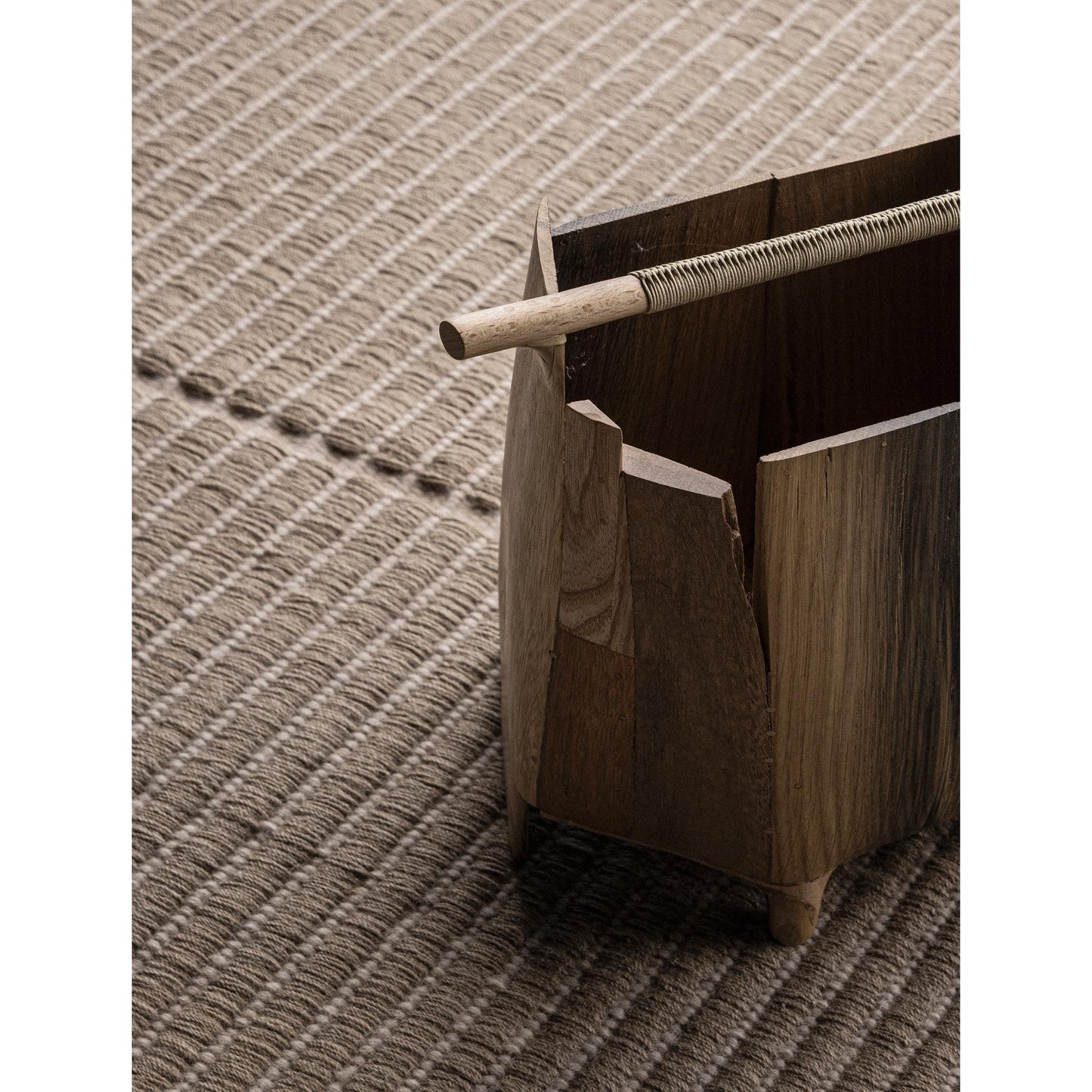 Poetic Grid Rug - Beige