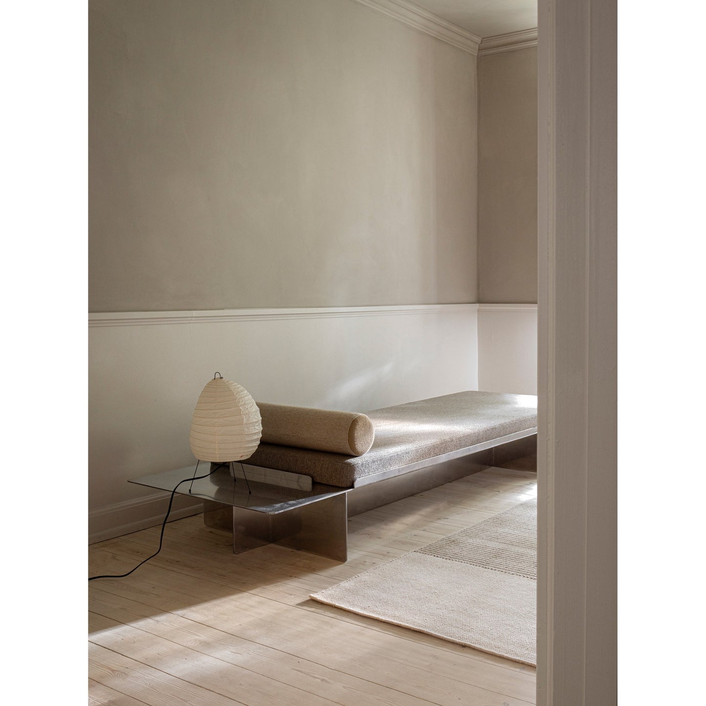 Poetic Grid Rug - Beige