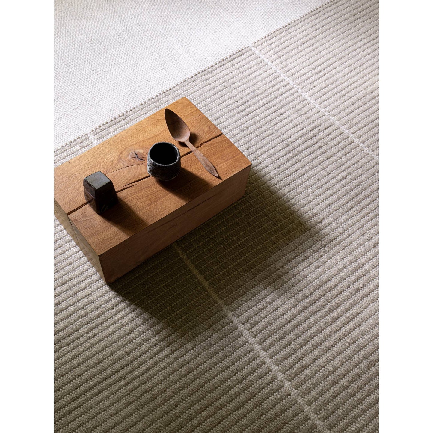Poetic Grid Rug - Beige