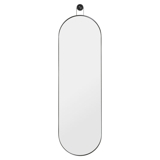 Poise Oval Mirror - Black