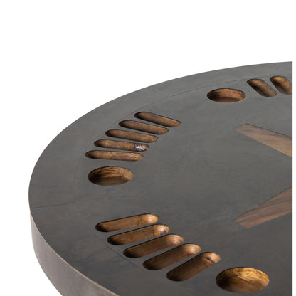 Poker Table - Aged Metal
