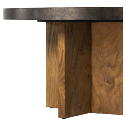 Poker Table - Aged Metal