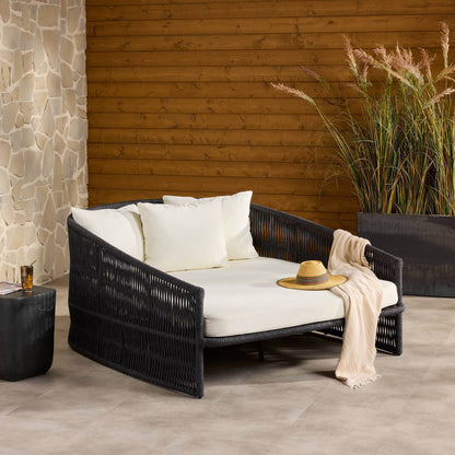 Porto Outdoor Daybed - Arashi Salt