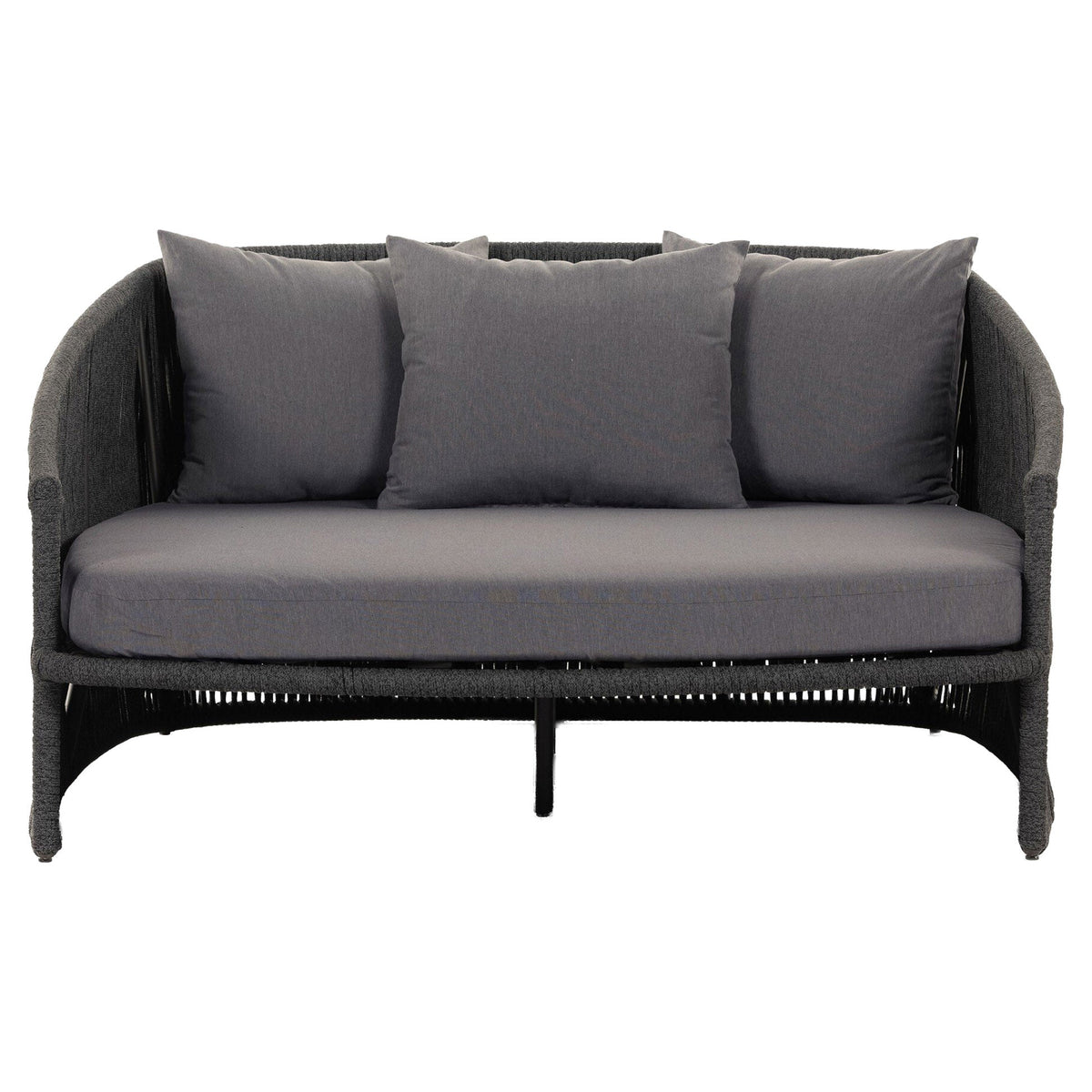 Porto Outdoor Daybed - Venao Charcoal
